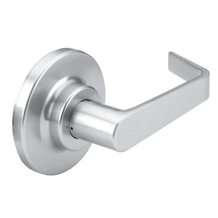 Dorma Grade 2 Cylindrical Lock, 01-Single Dummy, LR-Lever, E-Stepped Rose, Satin Chrome CL701-LRE-626